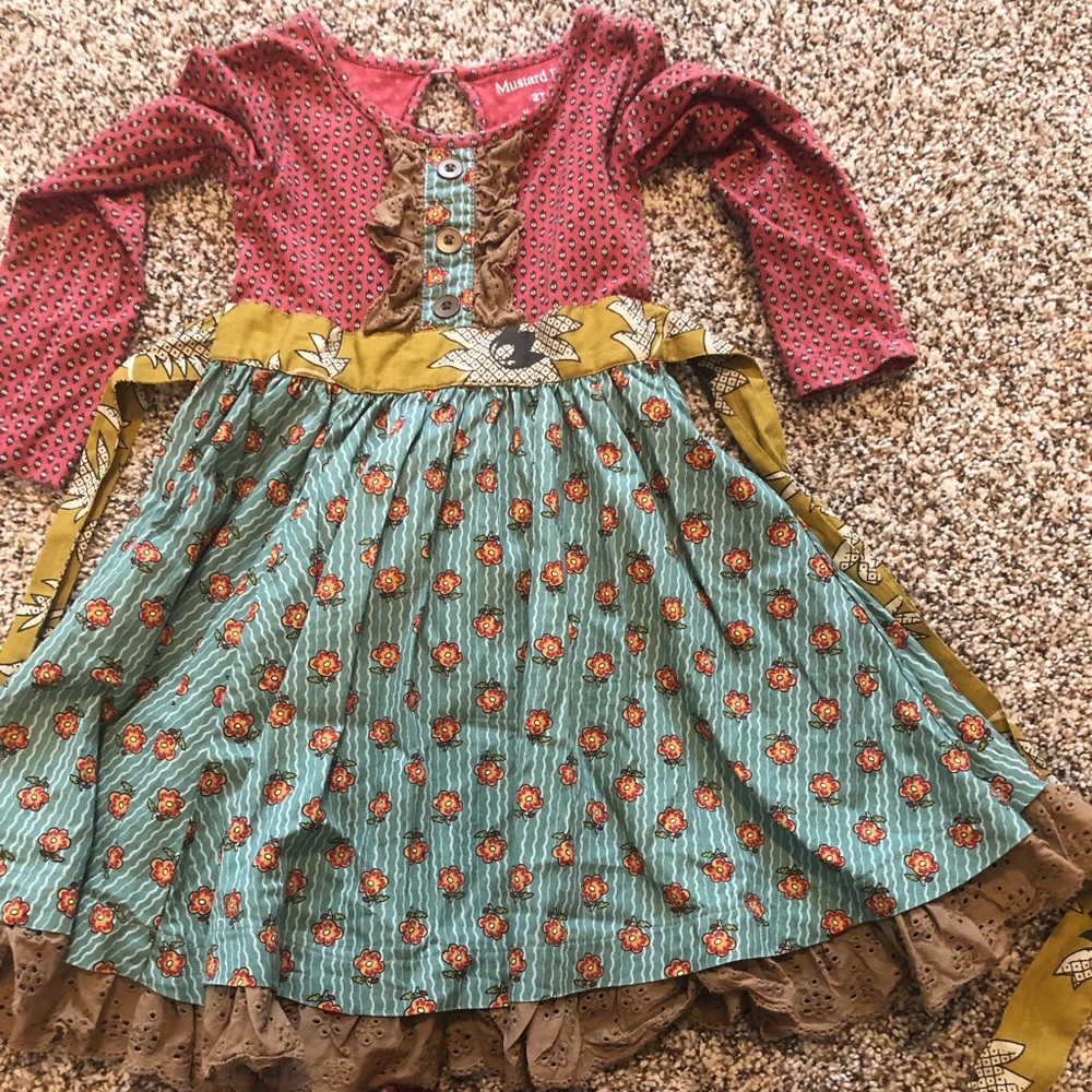 Dress and leggings 2T